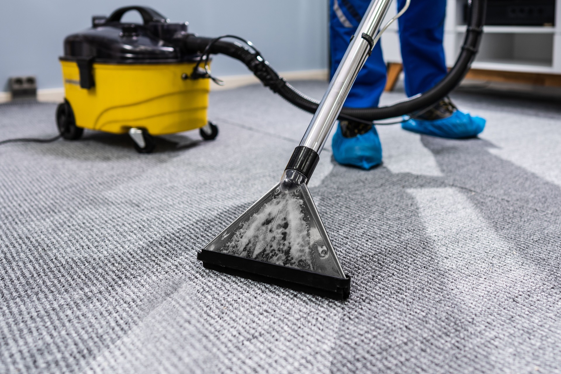 Nettoyage professionnel de tapis en profondeur à domicile